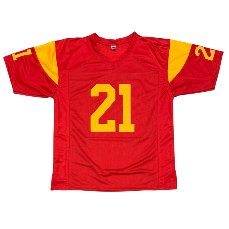 LenDale White Signed USC Trojans Custom Jersey Beckett Witness BAS COA