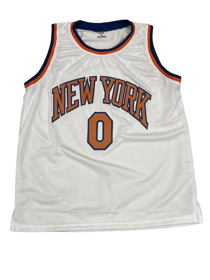 Donte DiVincenzo Signed NY Knicks Custom Jersey w/ Big Ragu Beckett W BAS COA