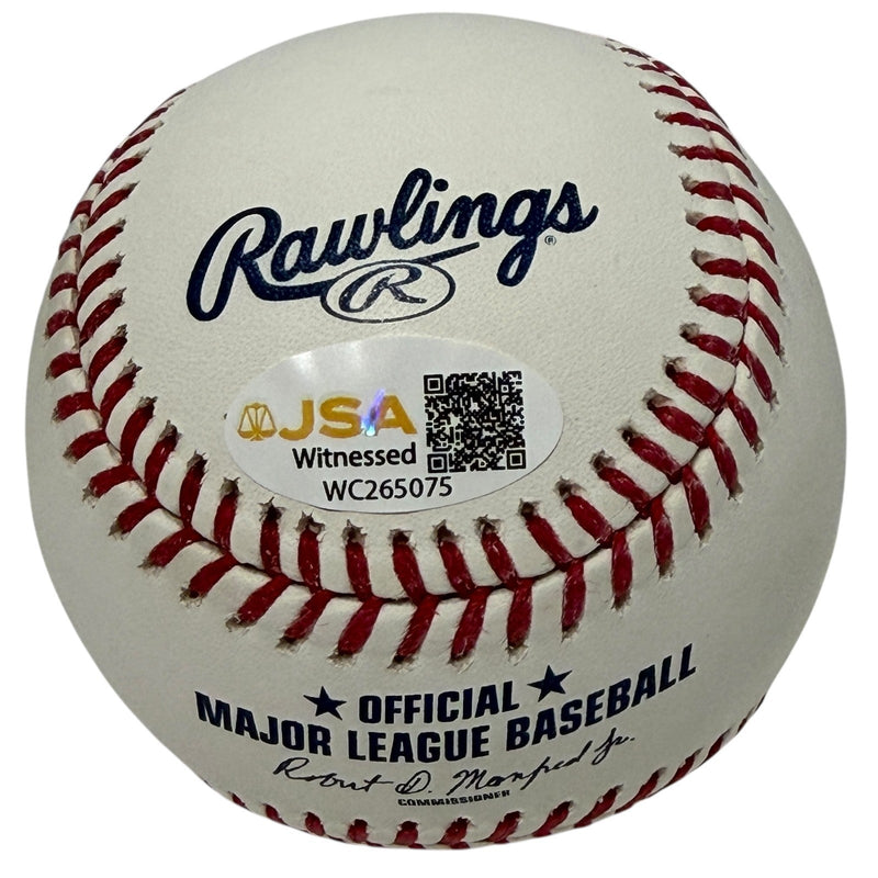 Ruben Sierra Signed Autographed ROMLB Baseball w/ 3 Insc JSA Witness COA