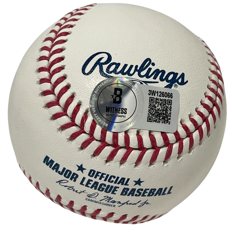 Sammy Sosa & Mark McGwire Signed ROMLB Baseball w/ Insc Beckett Witness BAS COA