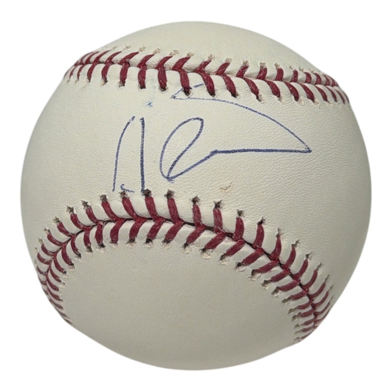 Hideki Matsui Signed Autographed ROMLB Baseball LSCM COA New York Yankees