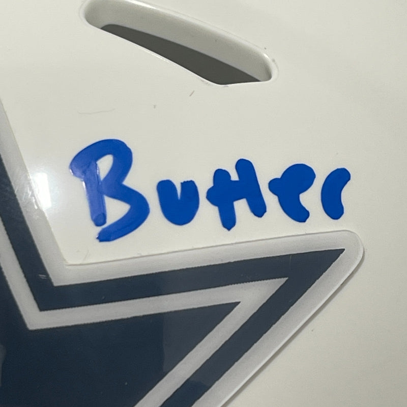 Brandon Aubrey Signed Cowboys Salute 24 Mini Helmet w/ Butter Beckett W BAS COA