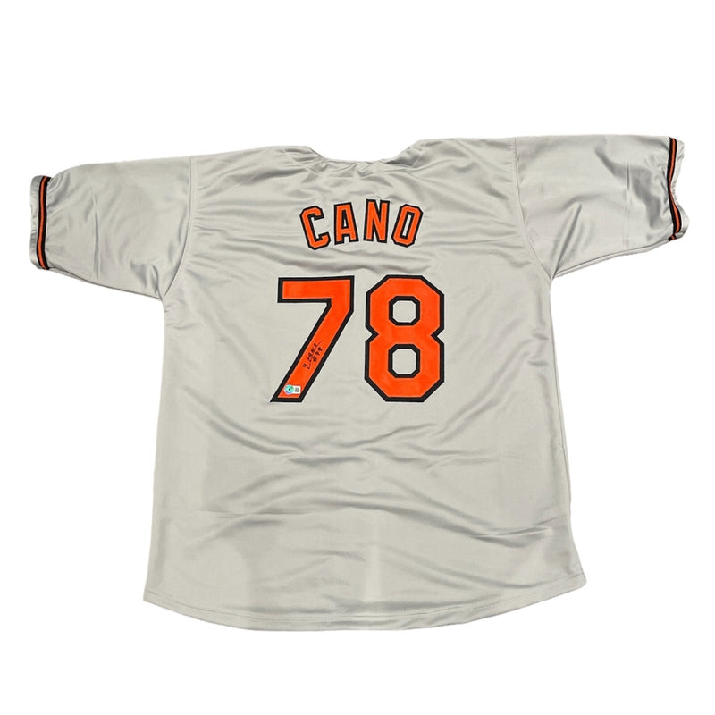 Yennier Cano Signed Baltimore Orioles Custom Jersey Beckett Witness BAS COA