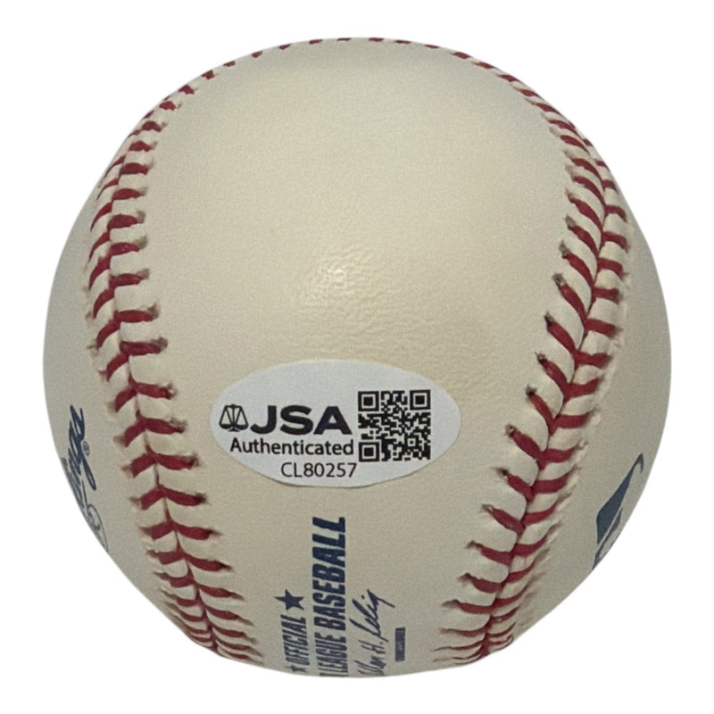 David Wells Signed Autographed ROMLB Baseball JSA COA Blue Jays Yankees