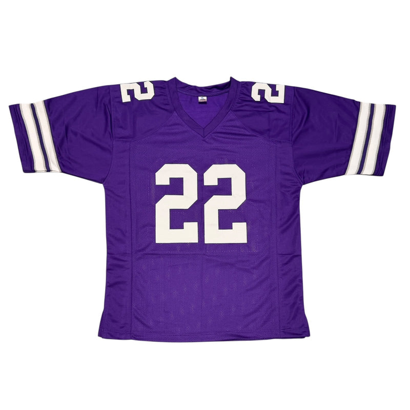 Deuce Vaughn Signed Kansas State Custom Jersey Beckett Witness BAS COA