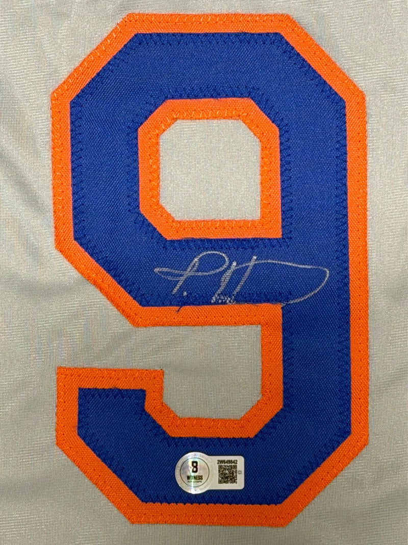 Todd Hundley Signed New York Mets Custom Jersey Beckett Witness BAS COA