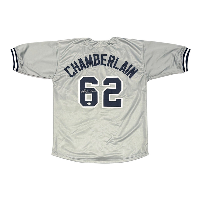 Joba Chamberlain Signed New York Yankees Custom Jersey JSA Witness COA