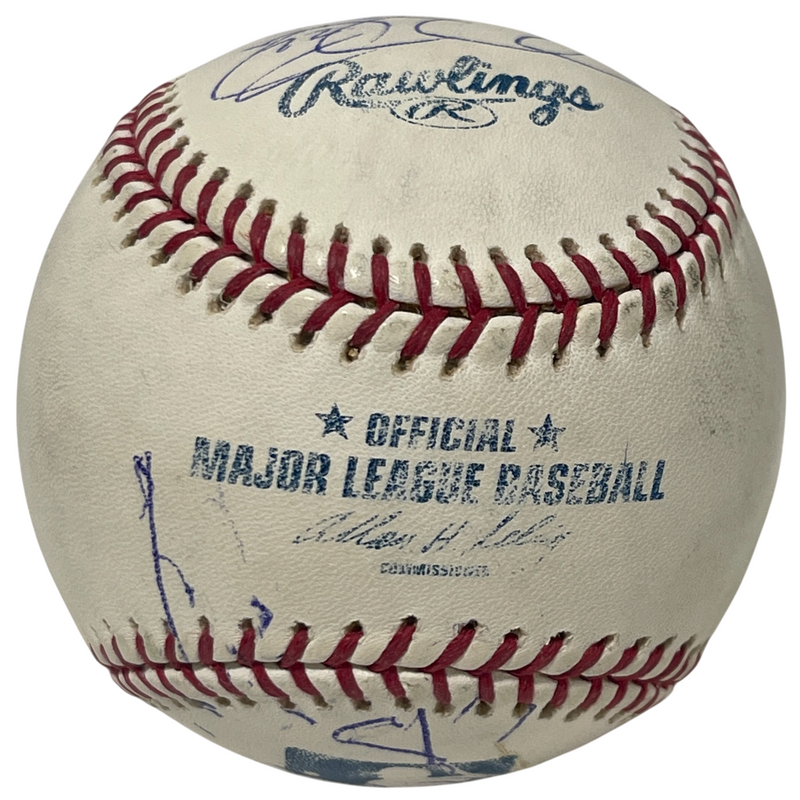 Michael Tucker Signed Autographed ROMLB Baseball Kansas City Royals LSCM COA