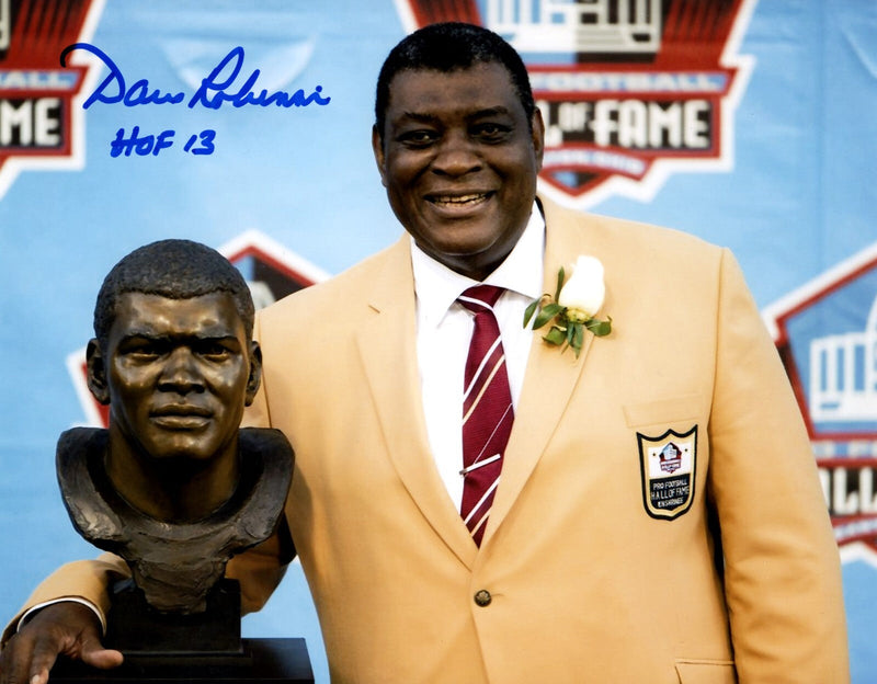 Dave Robinson Signed Green Bay Packers 8x10 Photo w/ HOF 13 LSCM COA #2