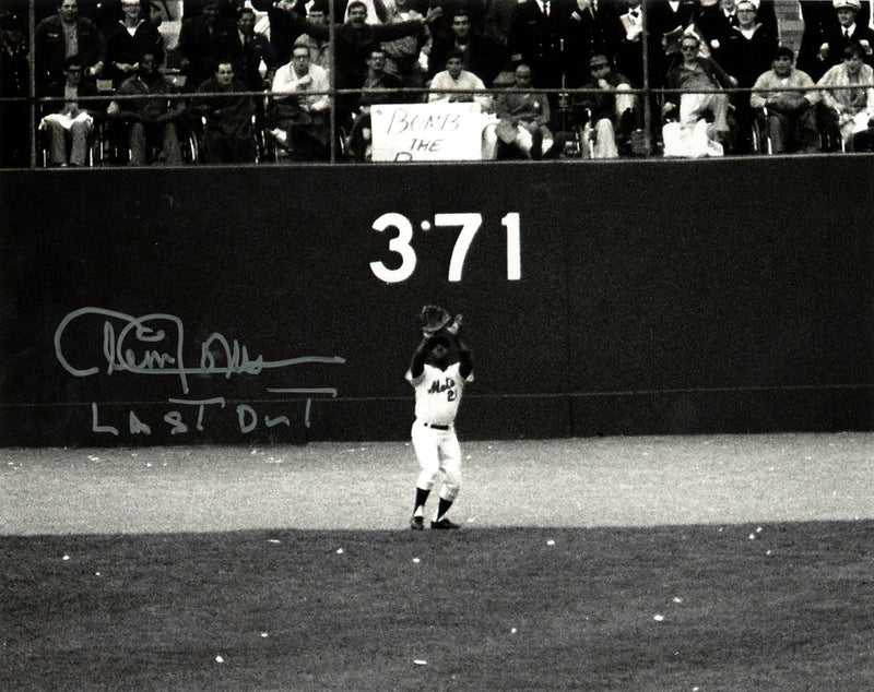 Cleon Jones Signed Autographed New York Mets 8x10 Photo w/ Last Out LSCM COA #3