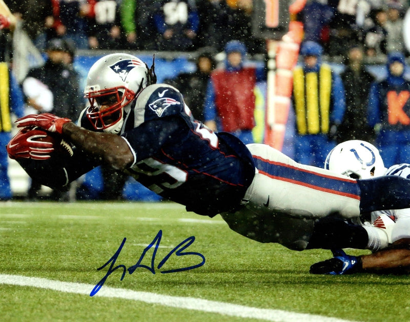 LeGarrette Blount Signed Autographed New England Patriots 8x10 LSCM COA #4