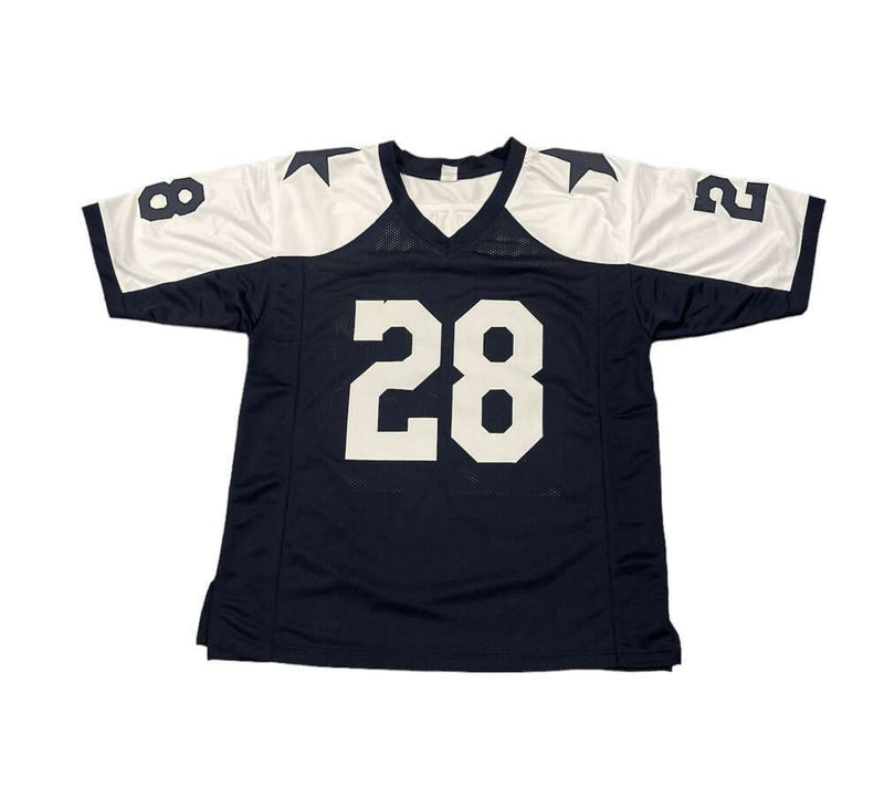 Malik Hooker Signed Cowboys TB Custom Jersey w/ We Dem Boyz! Beckett BAS COA