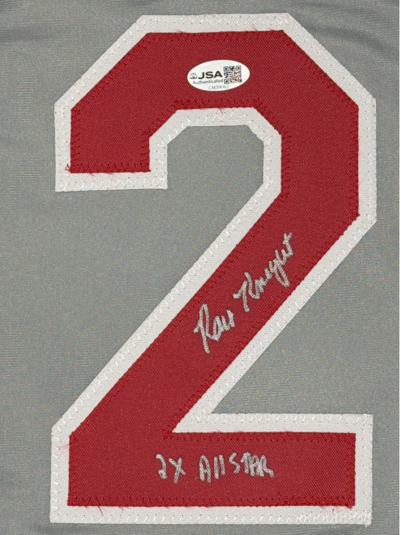 Ray Knight Signed Cincinnati Reds Custom Jersey w/ 2x All Star JSA COA