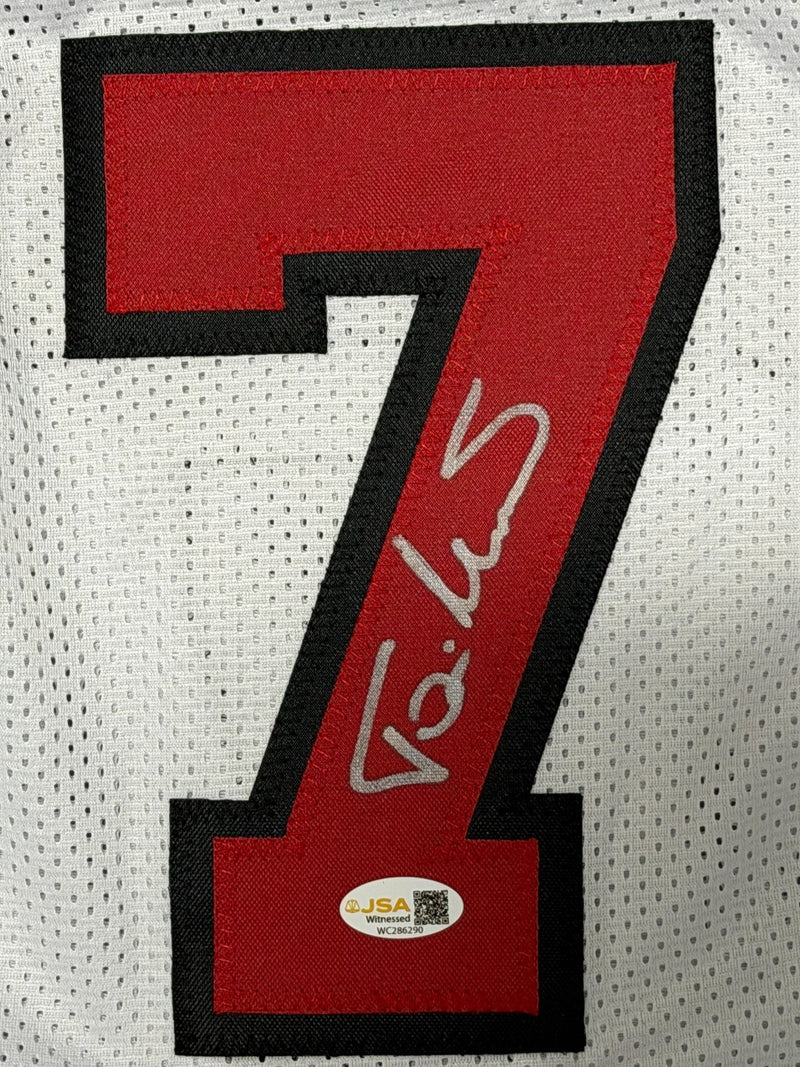 Toni Kukoc Signed Autographed Chicago Bulls Custom Jersey JSA Witness COA