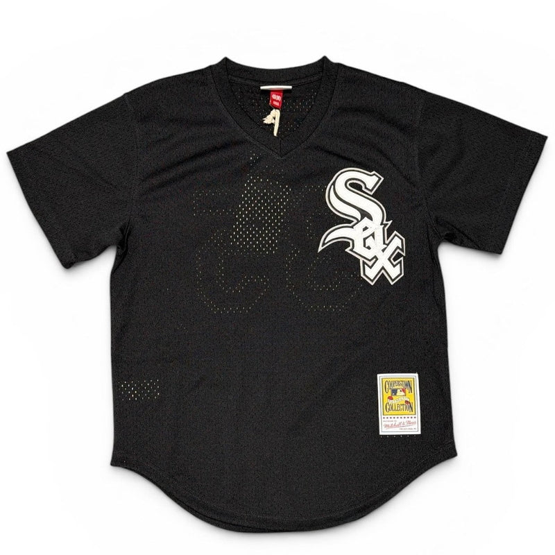 Frank Thomas Signed White Sox Mitchell & Ness Jersey w/ 5x Ins Beckett W BAS COA
