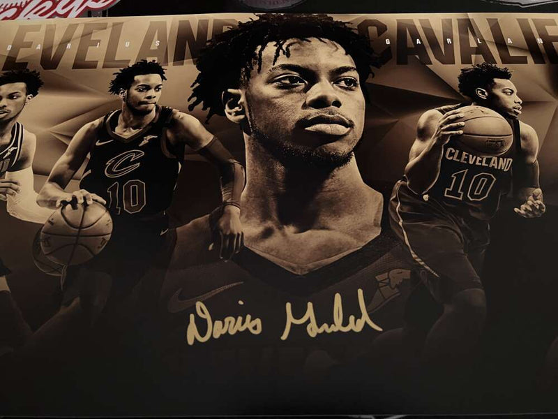 Darius Garland Signed 22x12 Photo To The Rack Gold /100 Upper Deck UDA COA