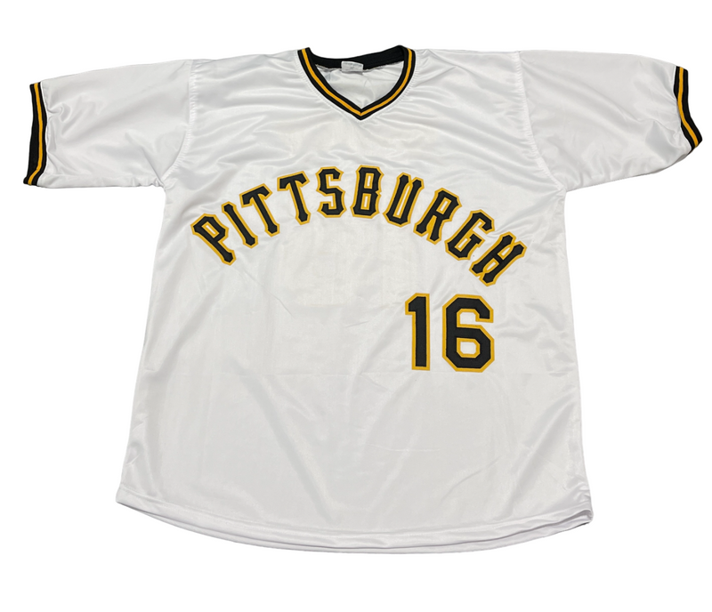 Al Oliver Signed Pittsburgh Pirates Custom Jersey w/ 71 WSC Beckett Wit BAS COA