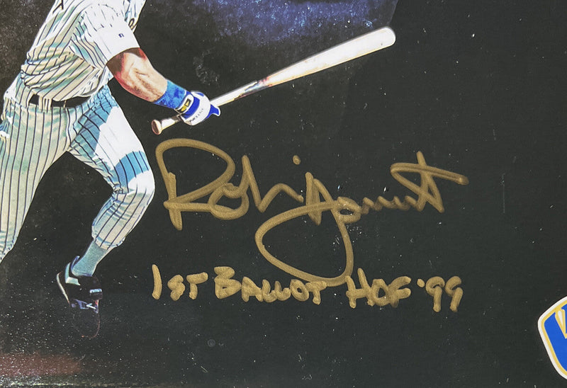 Robin Yount & Paul Molitor Dual Signed Framed 11x14 Photo w/ 2x Insc JSA COA