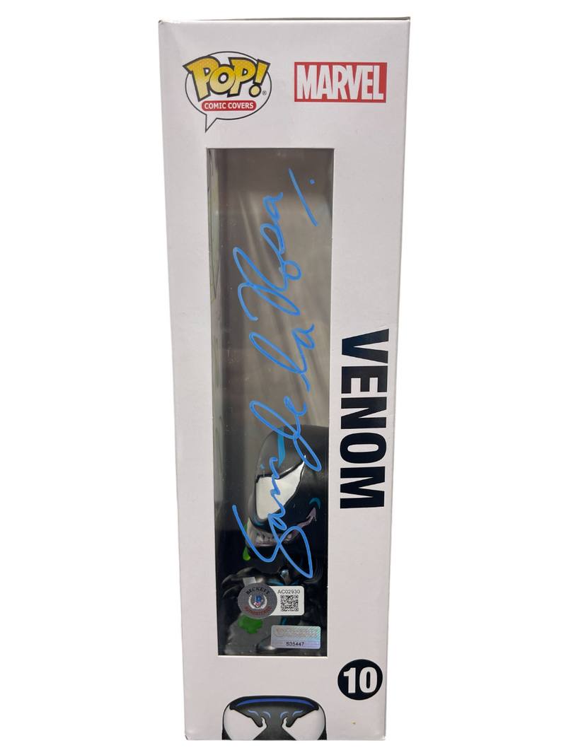 Tom Hardy Signed Venom Funko Pop Comic #10 w Sam De La Rosa Sketch BAS JSA COA D