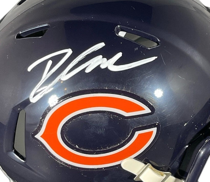 D'Andre Swift Signed Autographed Chicago Bears Mini Helmet JSA WITNESS COA
