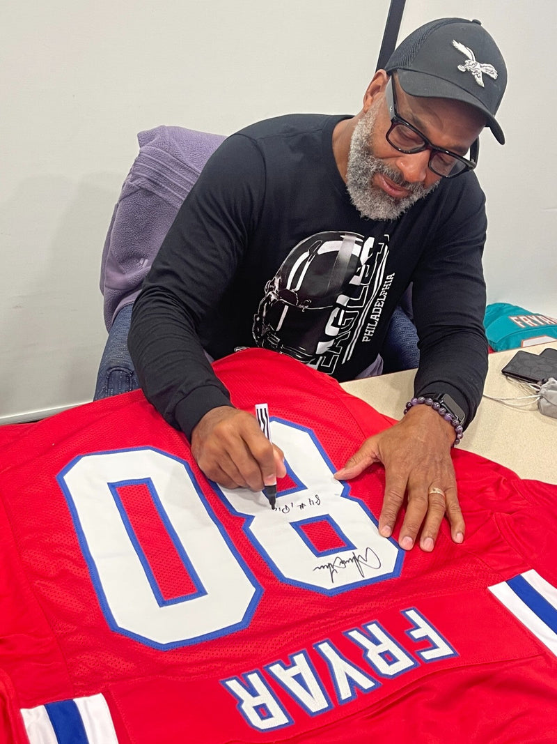 Irving Fryar Signed Patriots TB Custom Jersey w/ 84 #1 Pick Beckett Wit BAS COA