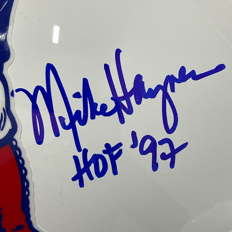 Mike Haynes Signed Patriots TB FS Full Size Helmet w/ HOF 97 Beckett Wit BAS COA