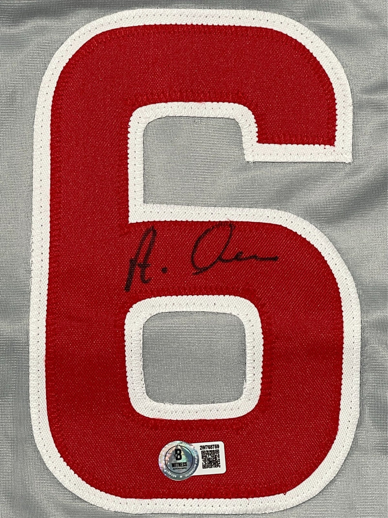 Aramis Ramirez Signed Chicago Cubs Custom Jersey Beckett Witness BAS COA