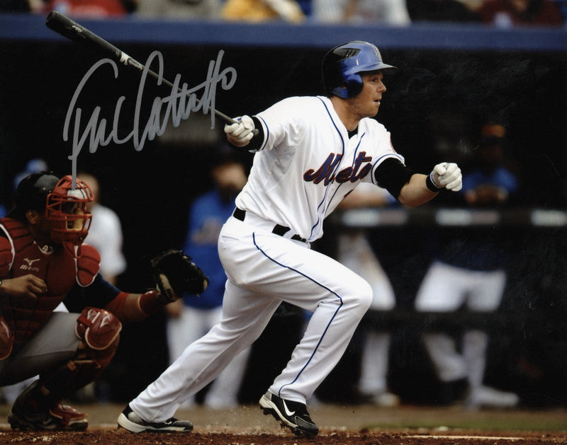 Frank Catalanotto Signed Autographed New York Mets 8x10 Photo LSCM COA