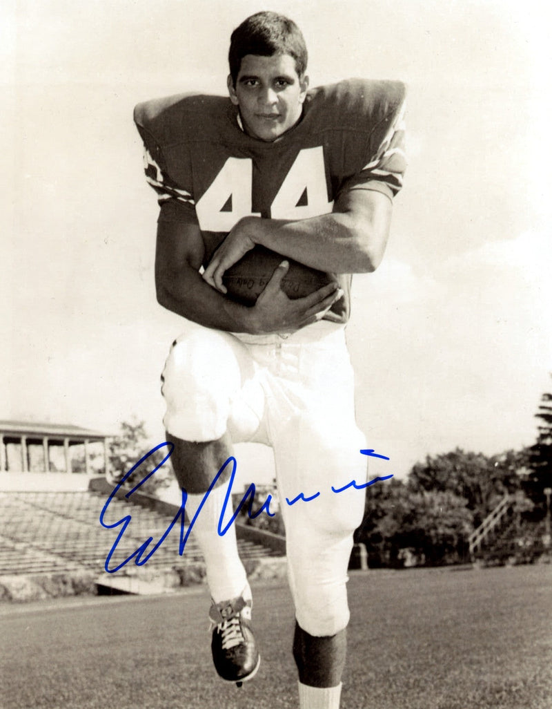 Ed Marinaro Signed Autographed Cornell Big Red 8x10 Photo LSCM COA