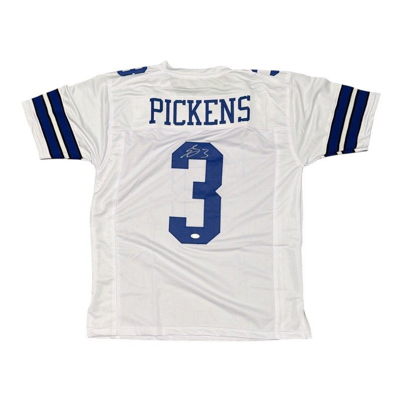 George Pickens Signed Autographed Dallas Cowboys Custom Jersey JSA Witness COA