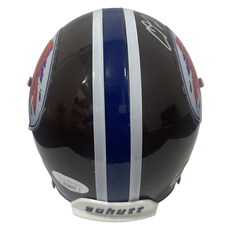 Adam Sandler Signed Autographed Waterboy Mud Dogs Mini Helmet JSA COA