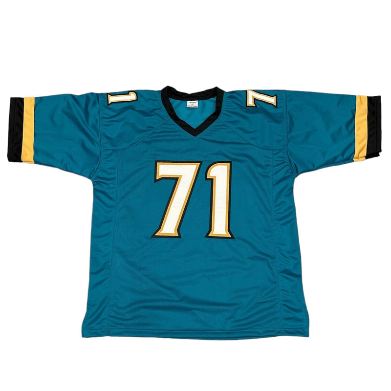 Tony Boselli Signed Jacksonville Jaguars Custom Jersey HOF 22 Beckett W BAS COA