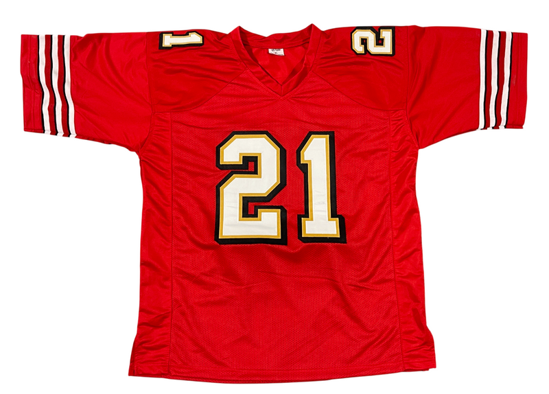 Frank Gore Signed San Francisco 49ers Custom Jersey Beckett Witness BAS COA