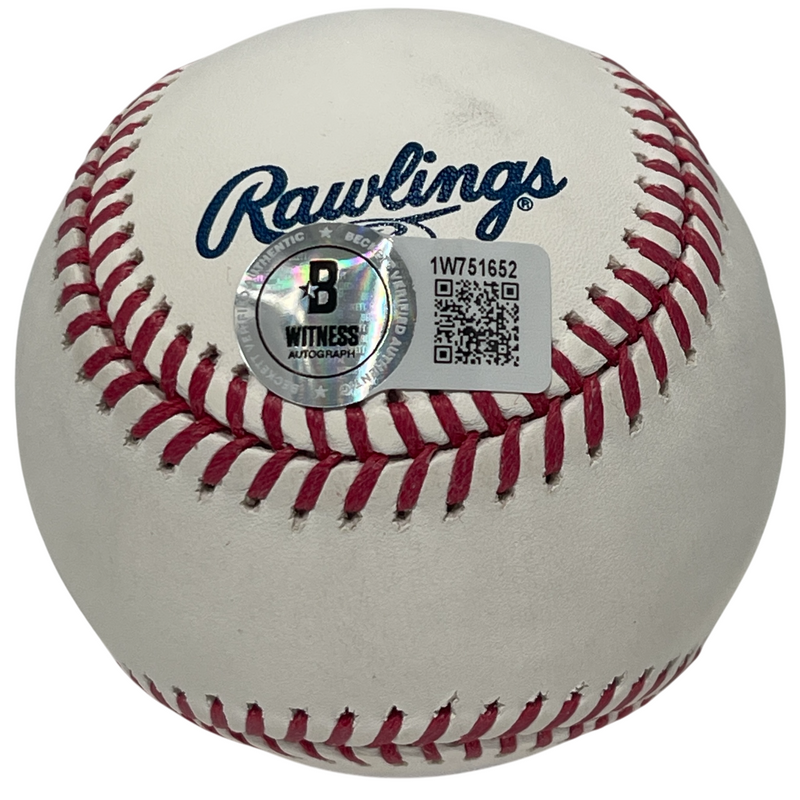 Juan Marichal Signed HOF ROMLB Baseball w/ HOF 83 Ins Beckett Witness BAS COA