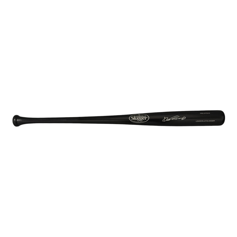 Vladimir Guerrero Sr. Signed Louisville Slugger Black Bat JSA Witness COA