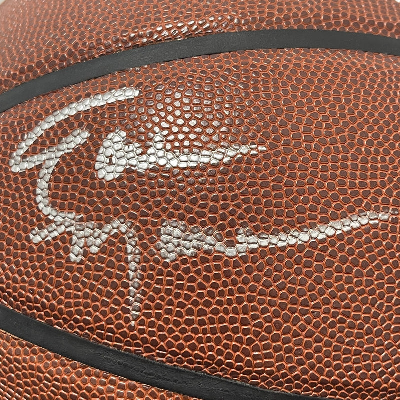 Earl Monroe Walt Frazier Dual Signed Wilson Knicks Basketball Beckett W BAS COA