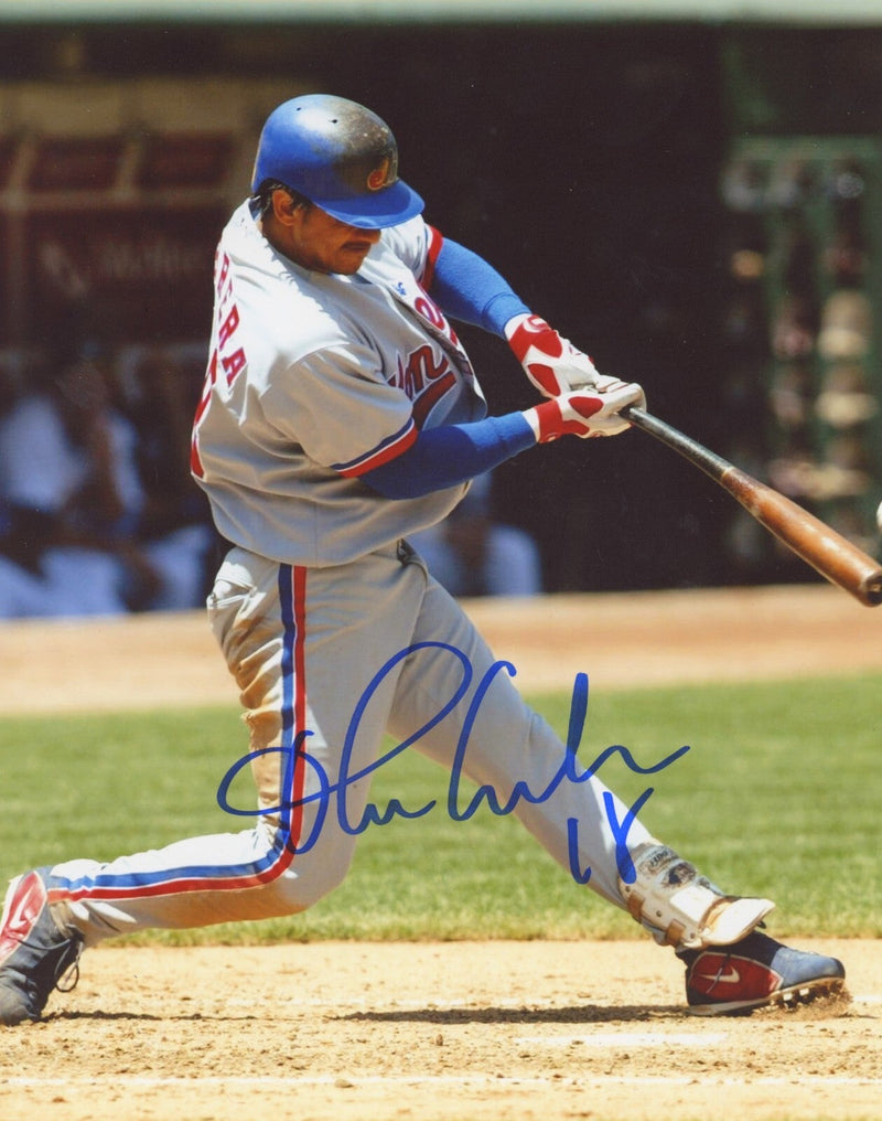Orlando Cabrera Signed Autographed Montreal Expos 8x10 Photo LSCM COA