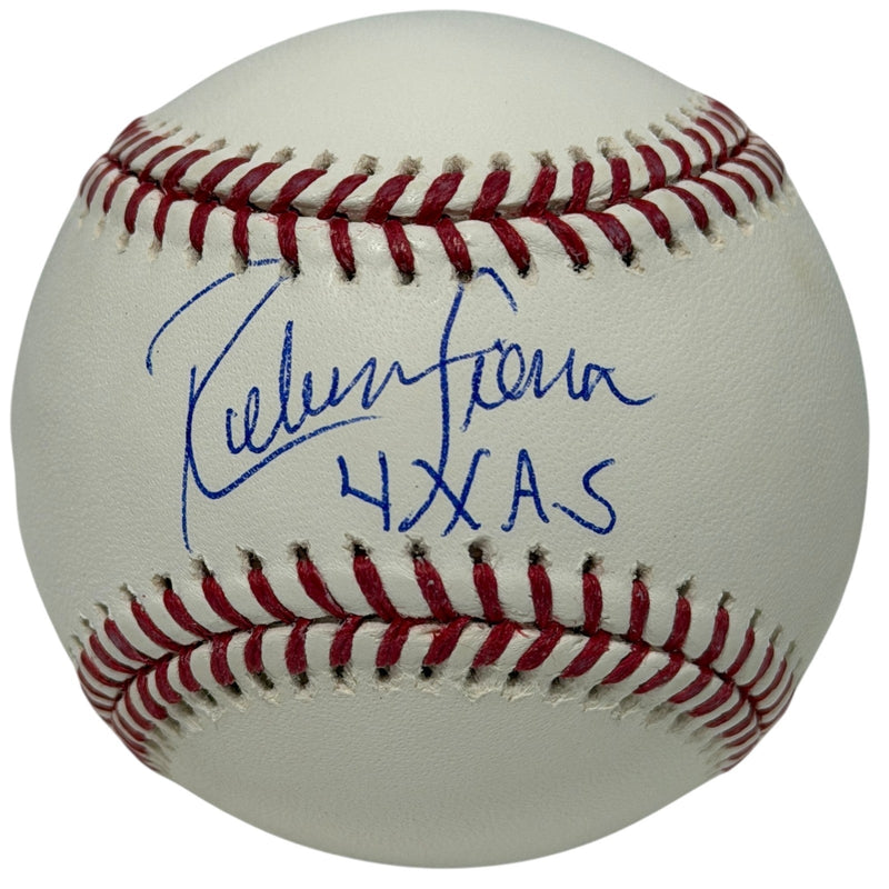 Ruben Sierra Signed Autographed ROMLB Baseball w/ 4x AS JSA WITNESS COA
