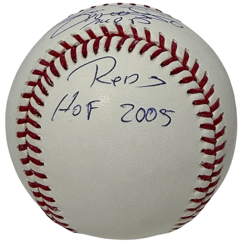 Jose Rijo Signed Autographed ROMLB Baseball w/ 4 Insc JSA Witness COA