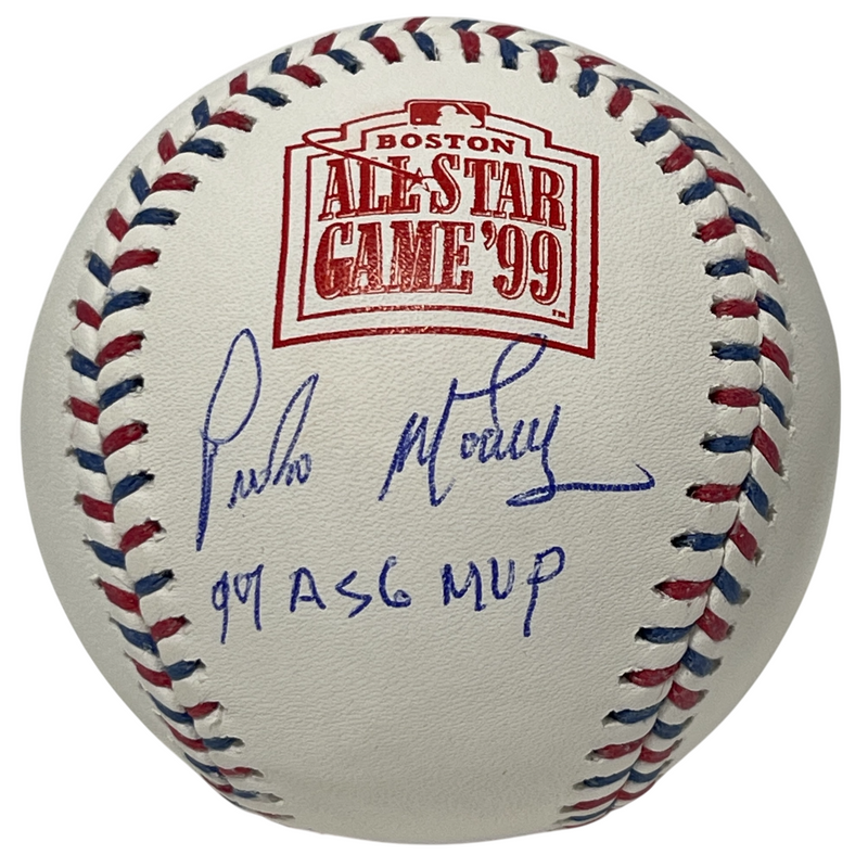 Pedro Martinez Signed 1999 All Star Baseball w/ 99 ASG MVP Beckett Wit BAS COA