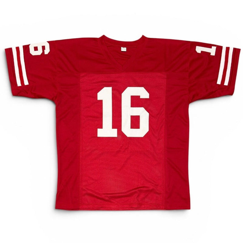 Joe Montana Signed Autographed San Francisco 49ers Custom Jersey JSA COA