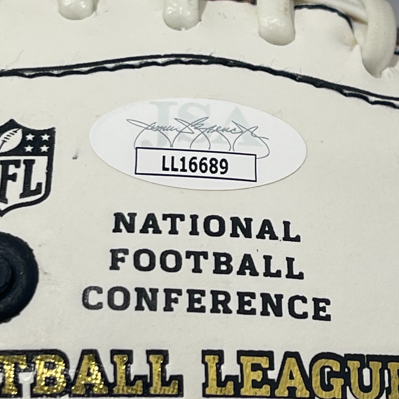 Sammy Watkins Signed Wilson Mini White Panel NFL Football Bills Chiefs JSA COA