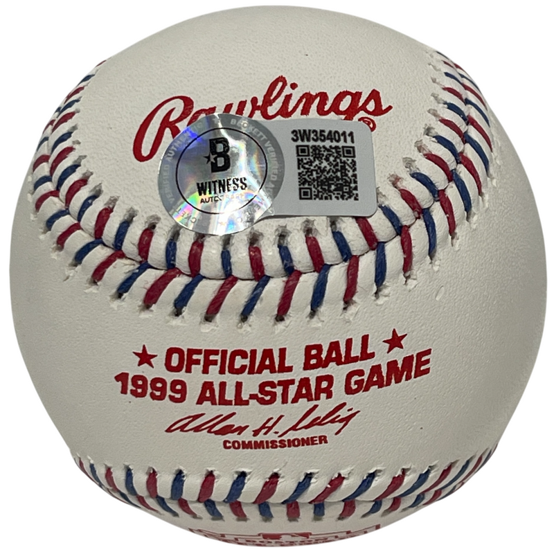 Pedro Martinez Signed 1999 All Star Game ASG Baseball Beckett Witness BAS COA