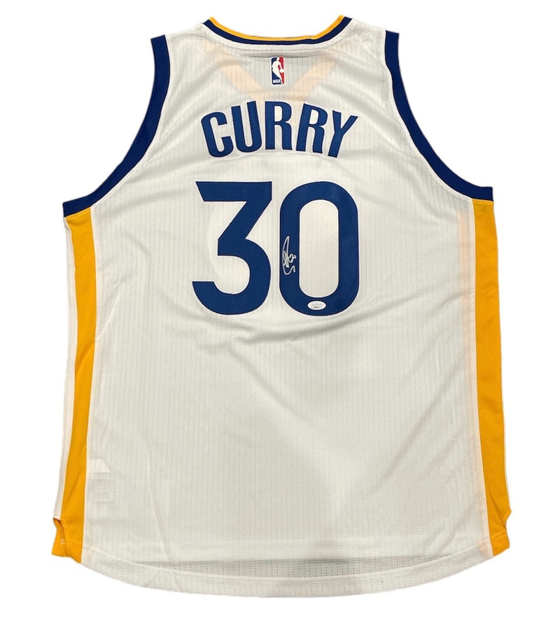 Stephen Curry Signed Auto Golden State Warriors NBA Swingman Jersey JSA COA