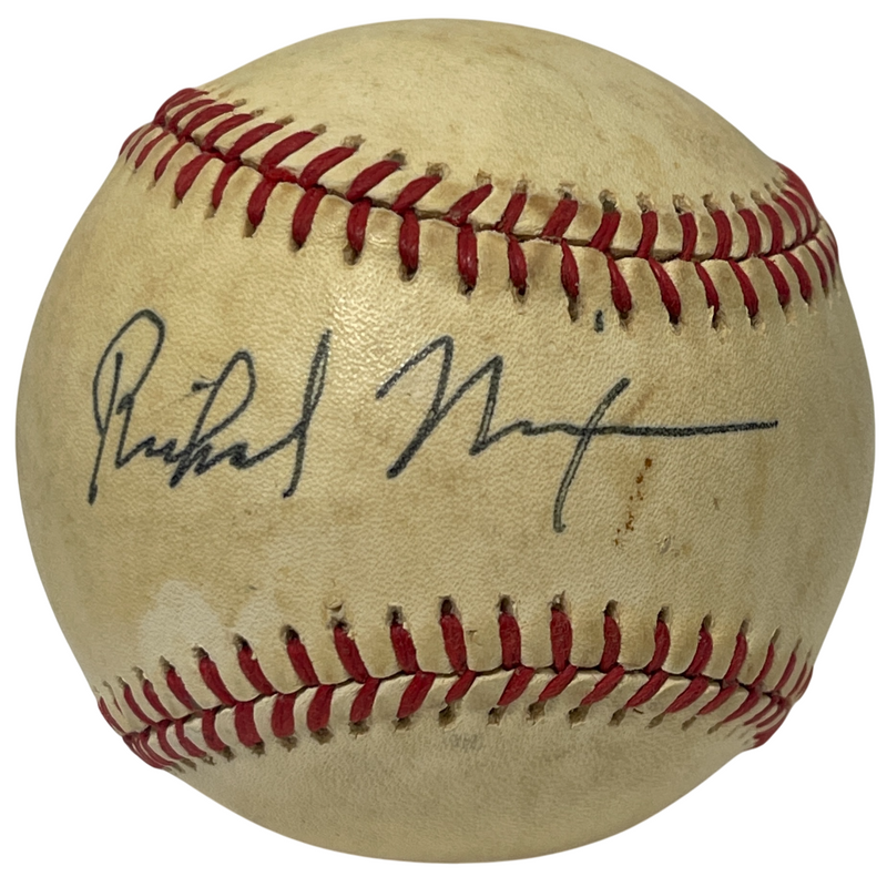 U.S. President Richard Nixon Signed Autographed Rawlings ONL Baseball JSA LOA B