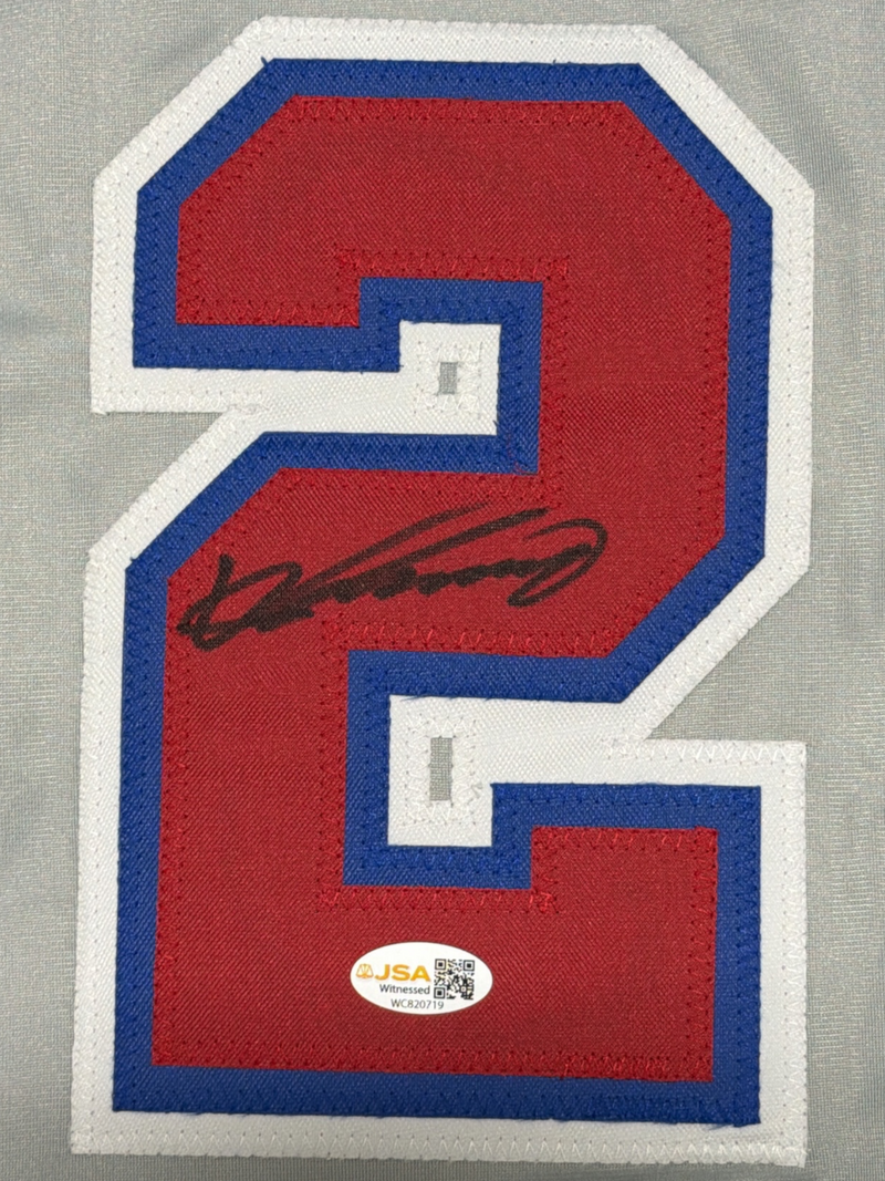 Vladimir Guerrero Signed Autographed Montreal Expos Custom Jersey JSA Wit COA