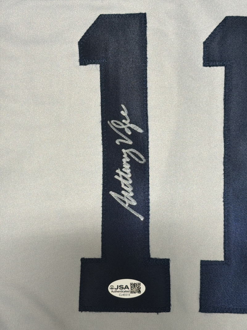 Anthony Volpe Signed Full Signature New York Yankees Custom Jersey JSA COA