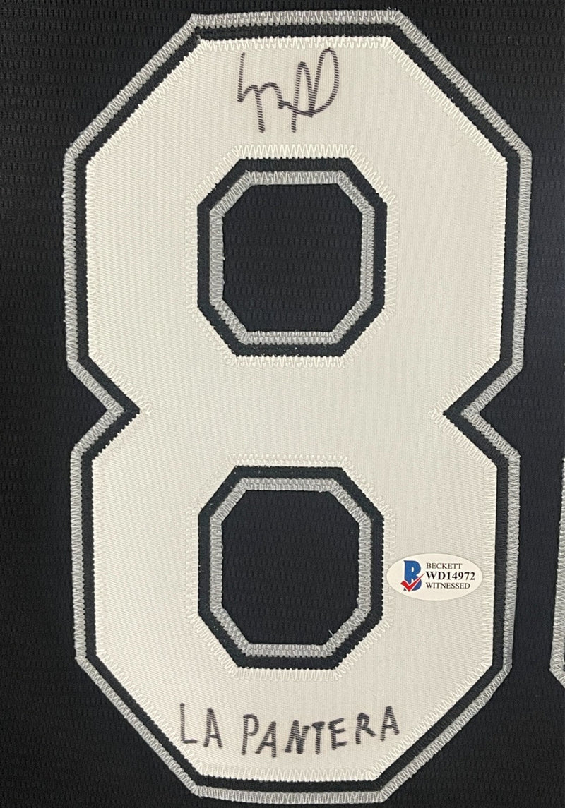 Luis Robert Signed White Sox Nike Jersey w/ LA PANTERA Beckett Witness BAS COA