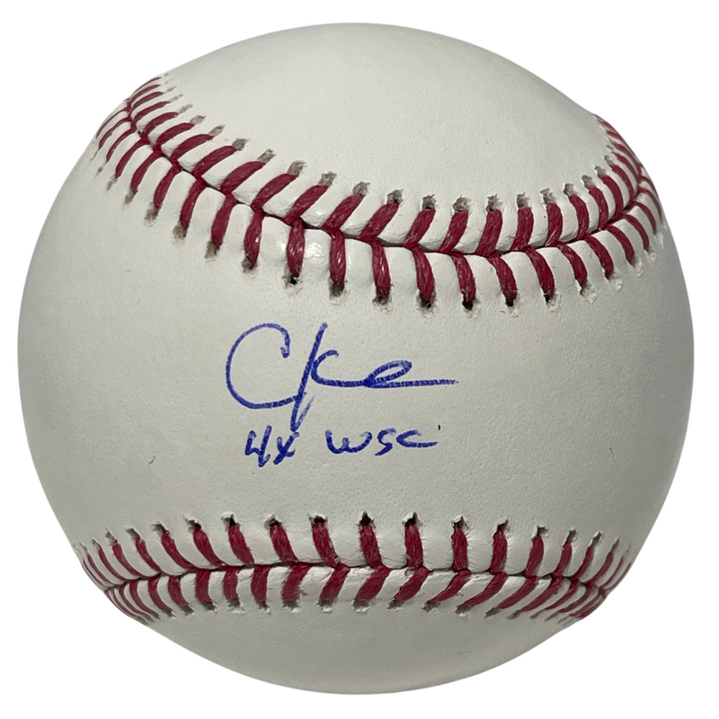 Chuck Knoblauch Signed ROMLB Baseball w/ 4x WSC Beckett Witness BAS COA