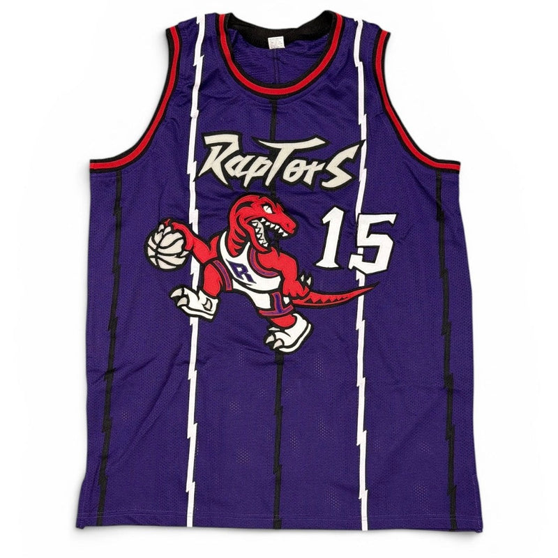 Vince Carter Signed Toronto Raptors Custom Jersey Beckett Witness BAS COA